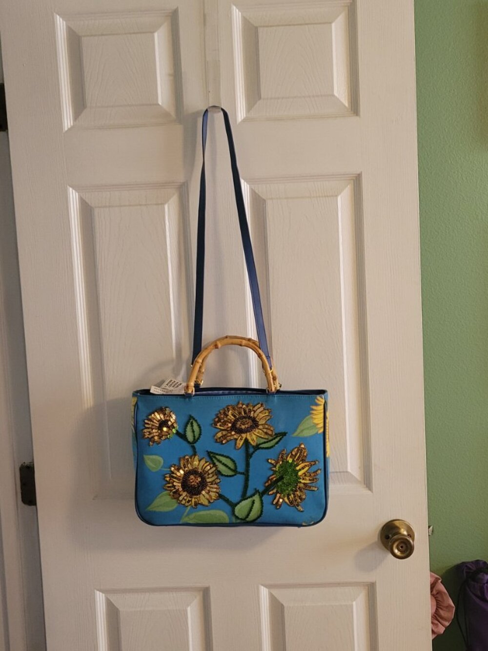 Beautiful Blue Green Purse